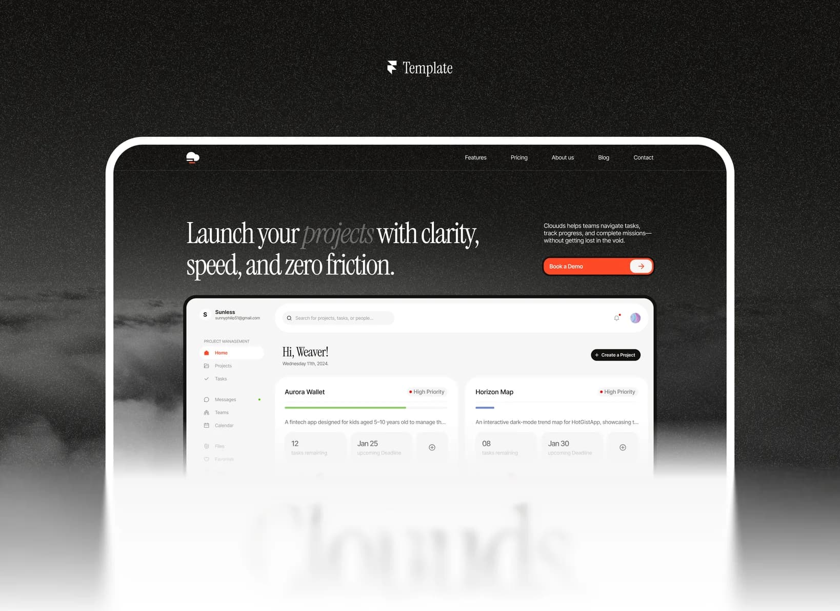 CLOUUDS — MODERN SAAS